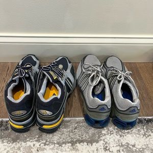2 pairs Adidas 10D sneakers